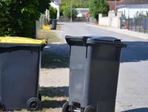 Collecte des déchets rue Alfred Tiphaine