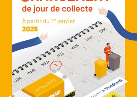 Nouveau calendrier de collecte des déchets 2025