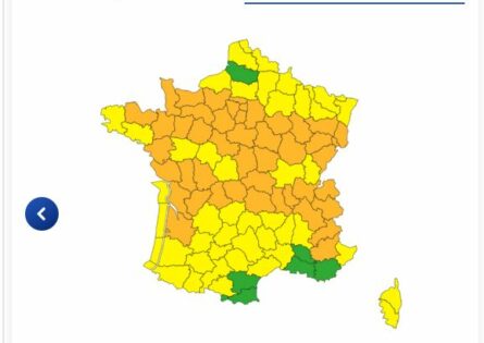 VIGILANCE JAUNE METEO